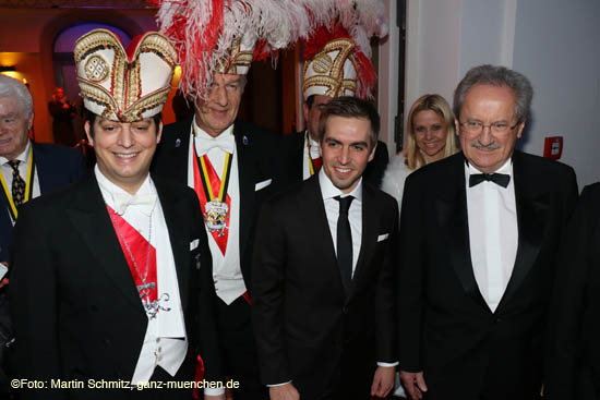 Philipp Lahm erhielt den Karl-Valentin Orden 2018, die Laudaio hielt Ex-Oberbürgermeister Christian Ude - (©Foto: Martin Schmitz)